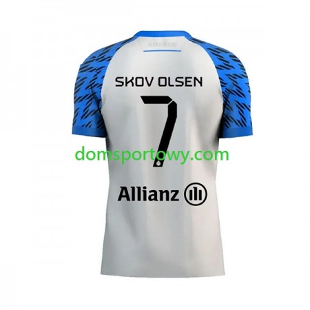 Koszulka Club Brugge Andreas Skov Olsen 7 Wyjazdowe Koszulki Piłkarskie 2023-2024 Krótki Rękaw